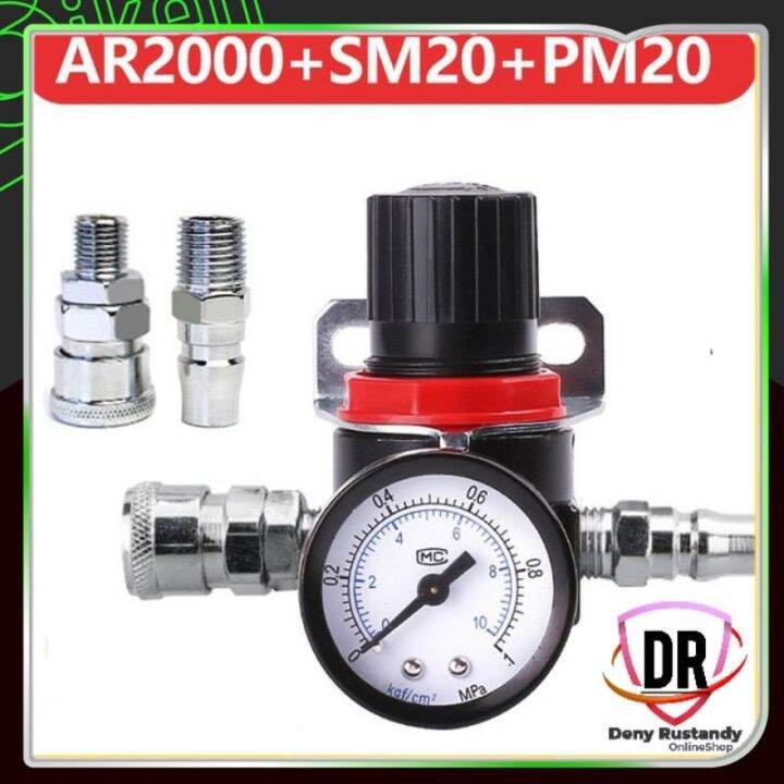 Air Regulator Spray Gun Manometer Model AR 2000 SAE Lazada Indonesia