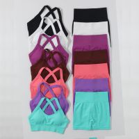 【YD】 1/2/3PCS Seamless Set Waist Sportwear Workout Gym Activewear Leggings