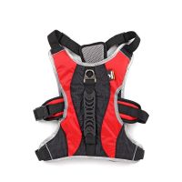 Quick Control Outdoor Training Pet Harness Nylon Reflective Adjustable Strong Chest Strap Dog Vest Harnesses For Large Dogs Collars