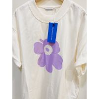 ?แฟชั่น 【HOT】Marimekko เสื้อยืดแขนสั้น American Print Tide Brand100%cotton เสื้อยืด