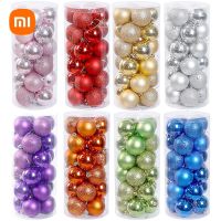 Xiaomi Christmas Ball Christmas Tree Ornament Home Christmas Hanging Pendant New Year Party Decoration Gift Navidad 24/36pcs