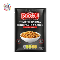 Ragu (Authentic Italian-American) Pasta &amp; Sauce : Tomato, Onion &amp; Herb Pasta &amp; Sauce รากู พาสต้าและซอสสำเร็จรูป รสชาติมะ