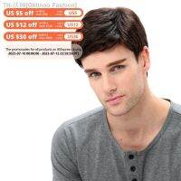 Hot Cool Male Wig Handsome Short Auburn Red Mens Wig Short [ Hot sell ] Gktinoo Fashion