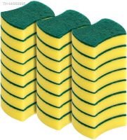 ❅♈ 5/10/24pcs Dishwashing Sponge Kitchen Nano Emery Magic Clean Rub Pot Rust Focal Stains Sponge Removing Kit Cleaning Brush