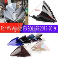 F 3 Motorcycle Accessories Windshield Windscree Wind Deflector For MV Agusta F3 800 675 2012 2013 2014 2015 2016 2017 2018 2019