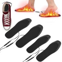 USB Foot Warmer Electric Heater for Winter Outdoor Shoes Boot Heating Cushion Washable Heated Insoles Pad Christmas Gift