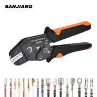 SN-01BM/2549/28B/48B/58B Ratcheting Terminal Crimping Plier DuPont Terminal Insert Spring Connectors Jst Open Barrel Cimper Tool