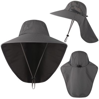 【jw】☃❍☌  Chapéus de Beisebol Wide Brim para Mulheres e Homens Cooling Neck Guard Cap Caminhadas Pesca Outdoor Hat com Flap