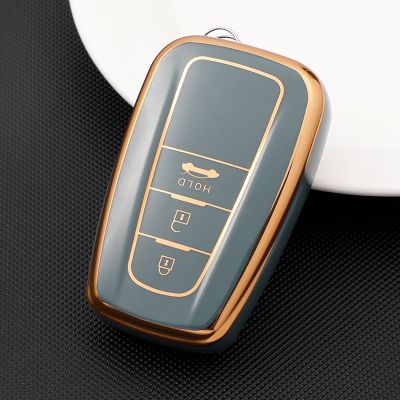 huawe TPU Car Remote Key Cover Case For Toyota Camry RAV4 Prius CHR C-HR Avalon Corolla Land Cruiser Prado Accessories Shell