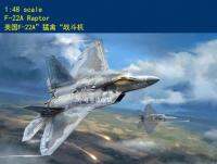 ทรัมเป็ตเตอร์62801 1/48ชุดโมเดลเครื่องบินพลาสติก F-22A สหรัฐอเมริกา