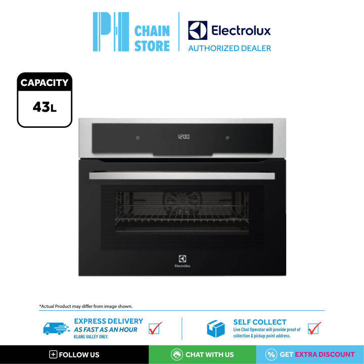 (DELIVERY FOR KL & SGR ONLY) ELECTROLUX EVY7800AAX 43L BUILTIN OVEN