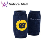 Elbow Pads Crawling Non-slip Knee Pads Pad Pair Cartoon 1 Baby Cotton Knee