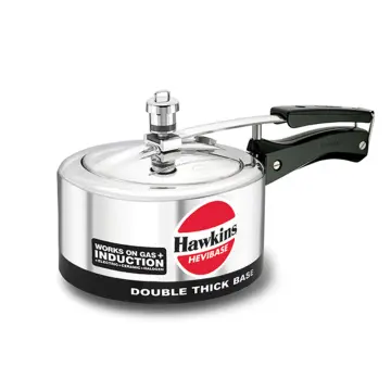 Hawkins-Futura F-41 Induction Compatible Pressure Cooker, 4-Liter,  Stainless Steel