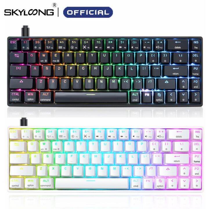 SKYLOONG GK68 Gaming Mechanical Keyboard Wired Programmable Optical Hot ...