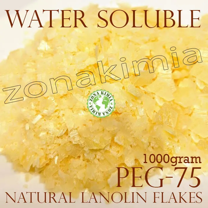 Lanolin 1kg PEG 75 Lanolin Flakes Cosmetic Grade Water Soluble Lazada