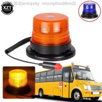 ♈ Red Blue Amber 12V/24V Magnetic Mounted Vehicle Car LED Strobe Warning light Police Flashing Lights led Emergency Lights Beacon