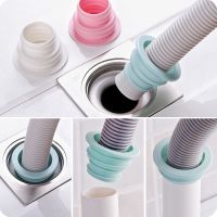 【YF】✸❣  1Pcs Plastic Deodorant Machine Pipe Tools Plug Anti-odor Telescopic Sewer Silicone