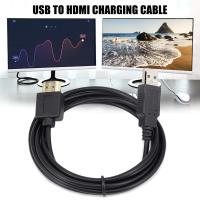 Laptop USB Power Cable ToHDMI-compatialble Male To Male Charger Charging Cable Splitter Adapter For Smart Device