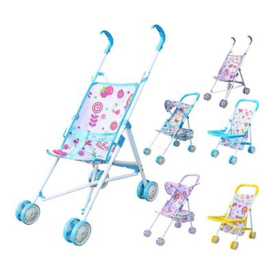 Doll Stroller Toddler Stroller Toy Play House Toy Inspire Creativity And Imagination Good Looking And Comfortable Handle Grip for Bear Babydoll And Doll expedient
