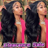 【jw】✢✧ Front Wig 13x4 13x6 30 Inch Closure Gluless Transparent Human Hair Frontal Sale