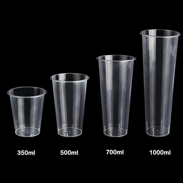 90 PP Clear Frosted Injection Cup (Hard) 16 oz. - 500/Case 