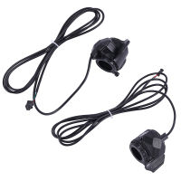 Speed Control 3 Wires Thumb Throttle 22.5mm Handle Shifter Finger Accelerator for Electric Bike Scooter Throttle