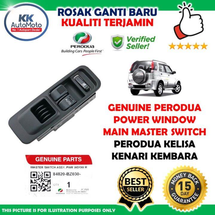 Perodua Kelisa Kenari Kembara Original Genuine Perodua Power Window