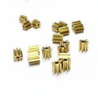 0.5M 7T Mini Copper Gear 0.98/1.48Mm Precision Model Diy 1Mm 1.5Mm Hole Diameter