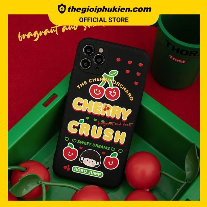 Ốp lưng CHERRY CRUSH iPhone: Với ốp lưng CHERRY CRUSH, chiếc điện thoại của bạn sẽ được bảo vệ tốt nhất trong quá trình sử dụng, đồng thời mang đến một phong cách thời thượng với những họa tiết độc đáo. Hãy xem những hình ảnh của Ốp lưng CHERRY CRUSH và tận hưởng phong cách mới cho chiếc điện thoại của bạn.