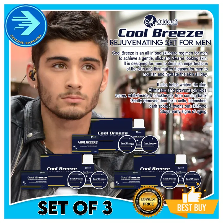 ORIGINAL COOL BREEZE REJUVENATING SET FOR MEN (SET OF 3) Lazada PH