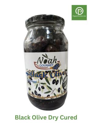 Noah Gourmet มะกอกดำในน้ำมันมะกอก Black Olives Naturally Fermented In Extra Virgin Olive Oil (350g)