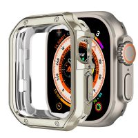 สำหรับนาฬิกา Apple เคส Ultra 49มม. TPU กรอบกันชนสำหรับ I Watch Se 8 7 6 5 4 3 45มม. 44มม. 41มม. 40มม. 42มม. 38มม. เคสไม่มีปกป้องหน้าจอ