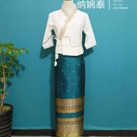 ❍∋✢  Xishuangbanna dai national costume female tight skirt paragraphs daily suits dai outfit temperament work stage performance