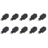 10X Mini Optical Audio Adapter 3.5MM Female Jack to Digital Toslink Male Plug for Amplifier