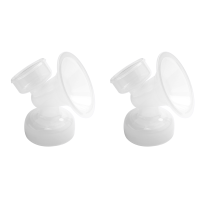 2X Electric Breast Pump Accessories Wide Bottle Tee Body Suction Cap Speaker Cover