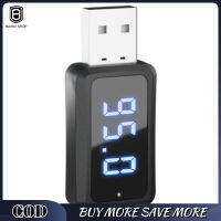 Baihui USB บลูทูธรองรับ5.3อะแดปเตอร์เต้ารับสำหรับลำโพงไร้สายเสียงเมาส์จอแสดงผลดิจิตอลเครื่องส่งสัญญาณดองเกิลที่รองรับบลูทูธ