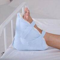 Anti-Pressure Sore Protection Heel Pad  Ankle Foot Protection Cusion Light Blue For Patients/Grandfather Lying In Bed Care
