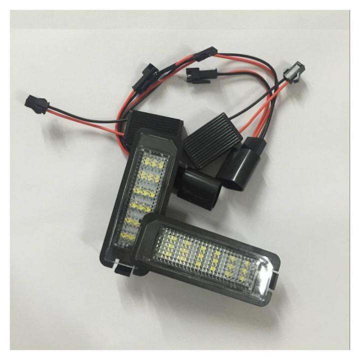 2x 24 LED License Number Plate Light For VW Passat B6 B7 Golf GTI MK5