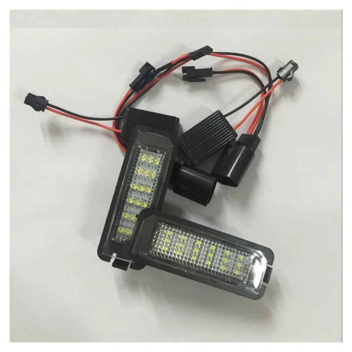 2x 24 LED License Number Plate Light For VW Passat B6 B7 Golf GTI MK5
