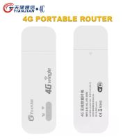 TIANJIE UnlockWireless LTE Router USB 4G Wifi 150Mbps Modem Car Mobile Hotspot 3G Network Stick Dongle with Sim Card Slot Wi-FI