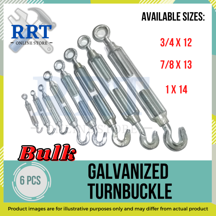 (BULK) Galvanized Turnbuckle Lazada PH