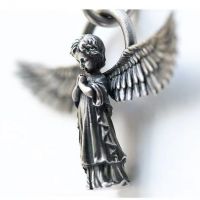 Fashion Fashion Couple Personality Angel Wings Prayer Necklace Fashion Jewelry Pendant Gift