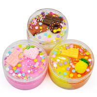 YOOAP 60ml Slime Clay DIY Tropical Twist Cloud Slime Charm Mud Stress Relief Kids Clay Toy  toys for children  slime supplies Clay  Dough