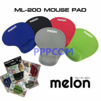 Melon แผ่นรองเม้าส์ พร้อมเจลรองข้อมือ รุ่น ML-200 / ML-322 Mouse Pad with Gel Wrist ML322