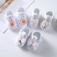 【hot】₪卐  Canvas Shoes for Newborn Crib 0-12 M Baby Walking Or Bow Knot