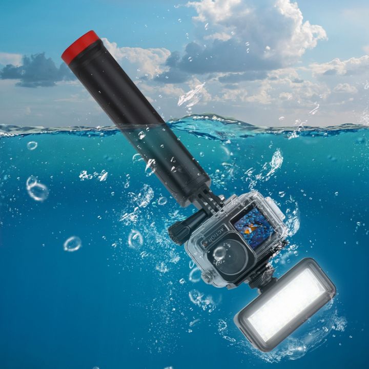 สำหรับ-dji-osmo-action-3-gopro-11insta360-x3กีฬากล้อง40m-กันน้ำดำน้ำ-led-แฟลชใต้น้ำ-led-เติมแสงอุปกรณ์เสริม