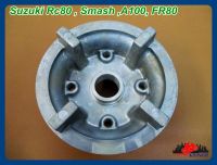 SUZUKI RC80 SMASH A100 FR80 WHEEL HUB "SILVER" // ดุมล้อ ดุมสเตอร์ สีบรอนซ์เงิน (1 อัน)