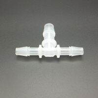 5PCS 1.6mm 2.4mm 3.2mm 3mm 4mm 6mm 8mm 10mm 12mm Hose Barb Tee Plastic Connector Pipe Fitting Reducer For Aquarium Fish Tank