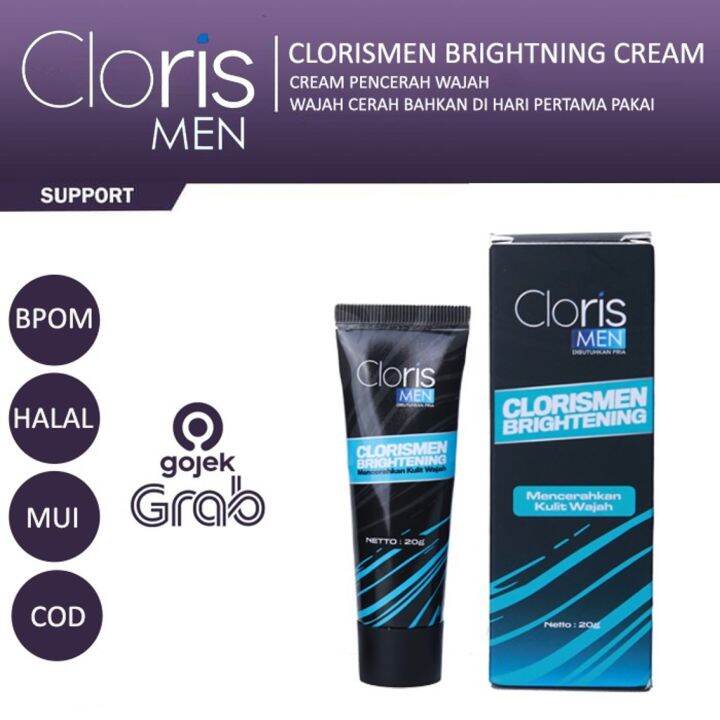 LI AN / CLORISMEN Cloris Men Brightening Cream Mencerahkan Wajah Kusam ...