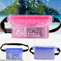 Waterproof Swimming Bag Ski Drift Diving Shoulder Waist Pack Bag Underwater Cell Phone Bags Case Cover for Beach Boat Sports